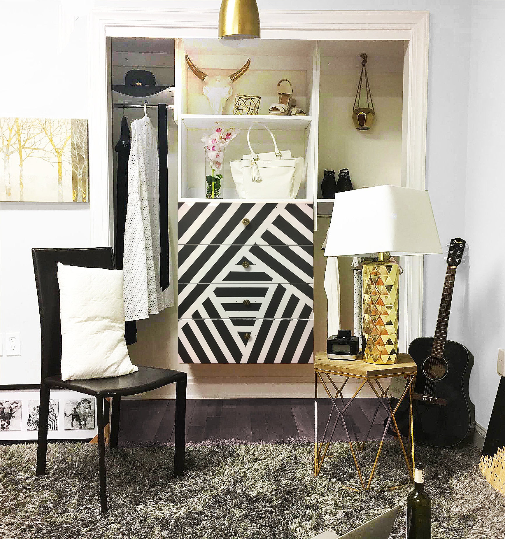 #ModularClosetDIYs: Painted Drawer Fronts