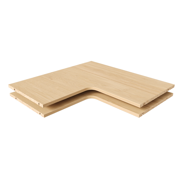 Alto Corner Adjustable Shelf Pack | Modular Closets