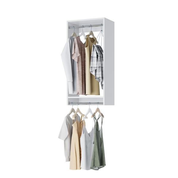 Double hang store closet rod ikea
