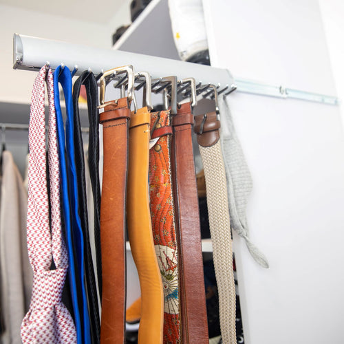 Christina's Corner //  How to Organize Your Belts!