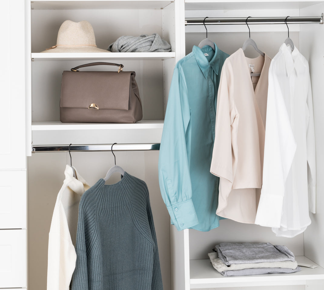 How to Organize a Small Closet with Lots of Clothes