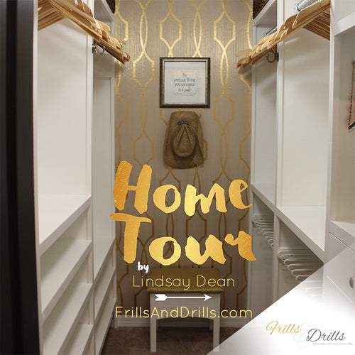 Home Tour :: by Lindsay Dean of FrillsAndDrills.com
