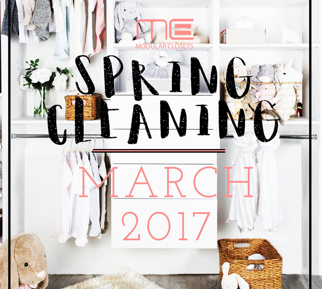 Spring Cleaning 2017 - Modular Closets Update