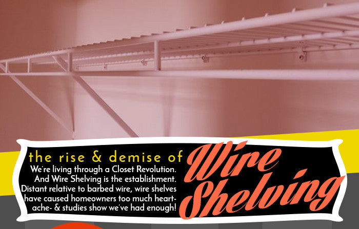 Why People Hate Wire Shelves Part 2: A History Of Wire Shelving Hatred