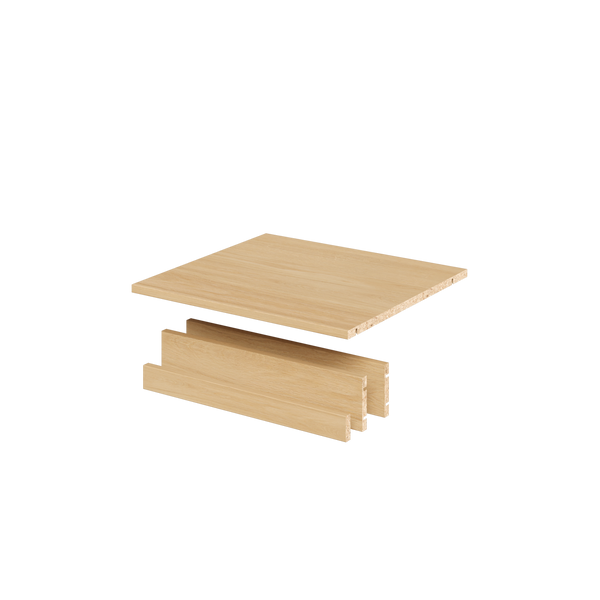 Alto Hutch Base Fixed Shelf Pack | Modular Closets