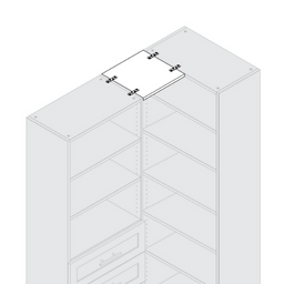 Corner Bridge Shelf