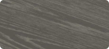 dark grey wood grain finish