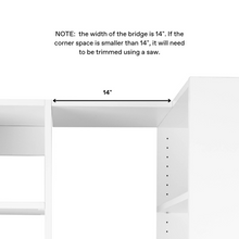 Vista Corner Bridge Shelf - 2 pack