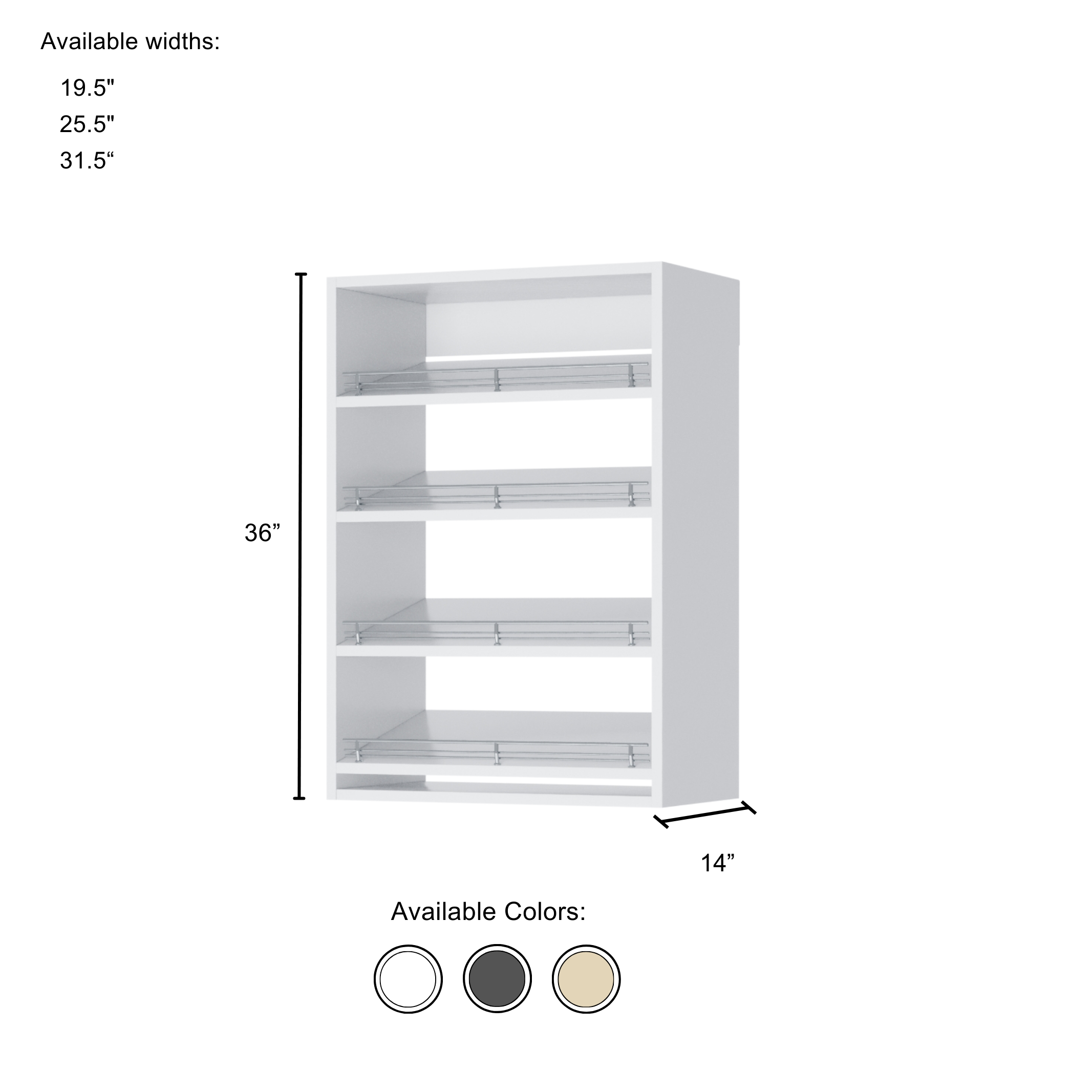 Slanted shoe rack dimensions sale