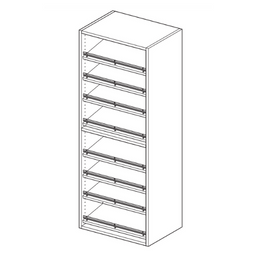 Slanted Shoe Shelf Tower