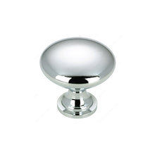 Contemporary Round Metal Knob