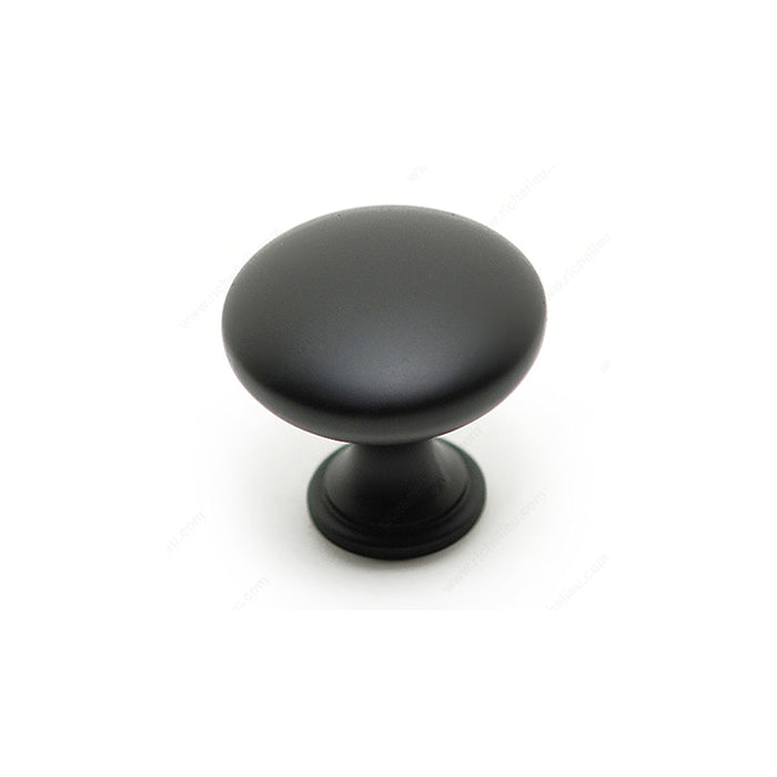 Contemporary Round Metal Knob