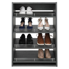 Vista Slanted Shoe Shelves - 4 Pack